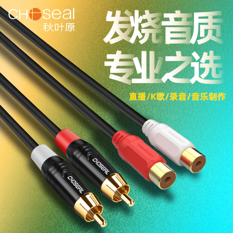 ��Ҷԭ˫������Ƶ��RCA����ĸ2��2��������ԽӼ��ӳ�ת�������� 51.04Ԫ