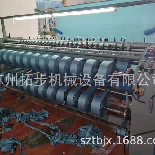 厂家供应c涤纶布料电热切开条机直条开边机