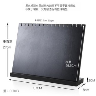 实木项链板锁骨链吊坠架s脖子挂饰展示架家用收纳架首饰架珠宝展