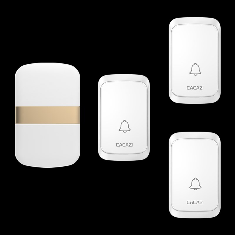 智能无线电门铃三拖一家用门铃远距离电子智能遥控门铃呼叫器