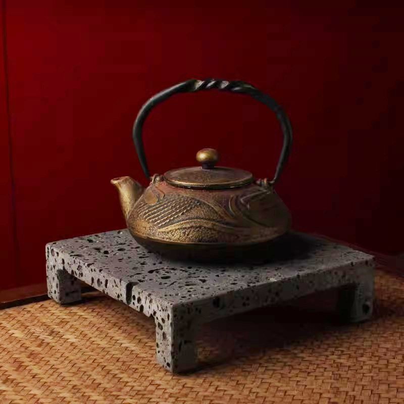 石头底座天然石耐k高温铁壶隔热台座花盆石台花几桌面石材壶承石,家居饰品,石雕,淘宝优惠券,粉丝福利购,淘宝优惠卷