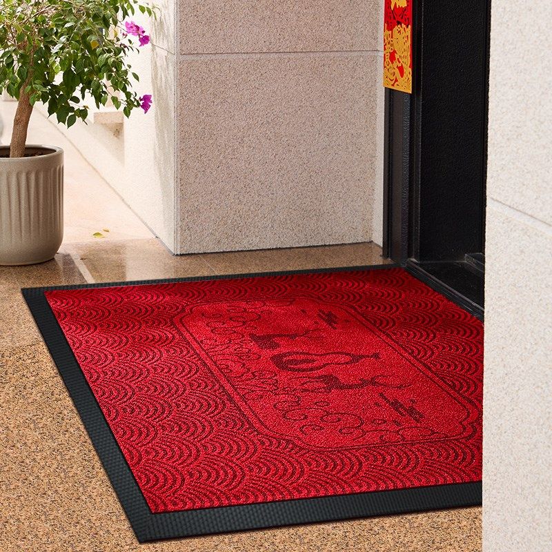 豪宅入户门垫新款中式q家用别墅高级大门口耐脏防滑免洗进门脚垫,居家布艺,入户地垫,淘宝优惠券,粉丝福利购,淘宝优惠卷