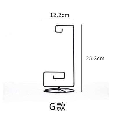 迷你小盆栽玻璃吊瓶挂架微景观生态瓶铁艺支架植物铁X制悬烤漆厂