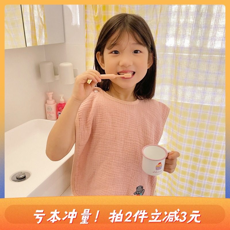 宝宝口水巾纯棉a类纱布s儿童辅食饭兜围嘴围脖兜女孩可爱洗漱毛巾,婴童用品,口水巾,淘宝优惠券,粉丝福利购,淘宝优惠卷