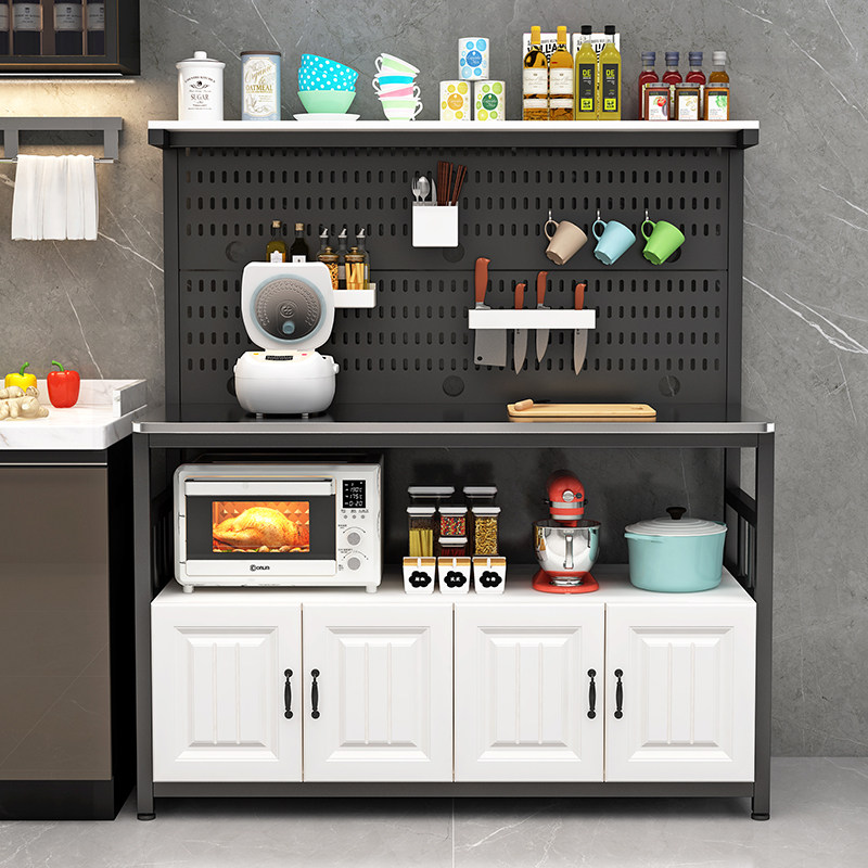 洞洞板置物架橱柜多功能收纳架厨房多层储物架落地切菜碗柜餐边柜,商业/办公家具,货架附件/货架配件/洞洞板配件,淘宝优惠券,粉丝福利购,淘宝优惠卷