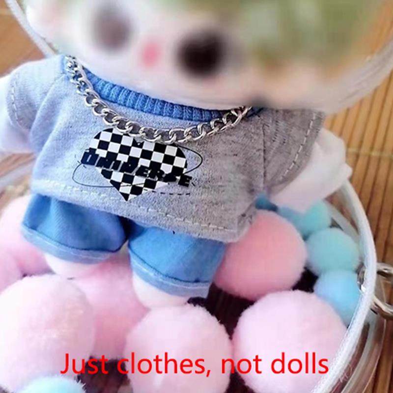 现货10厘米20cm厘米棉花娃娃衣卫衣套装衣服男娃帅气酷套装白菜价,模玩/动漫/周边/娃圈三坑/桌游,棉花娃娃/毛绒玩具娃衣,淘宝优惠券,粉丝福利购,淘宝优惠卷