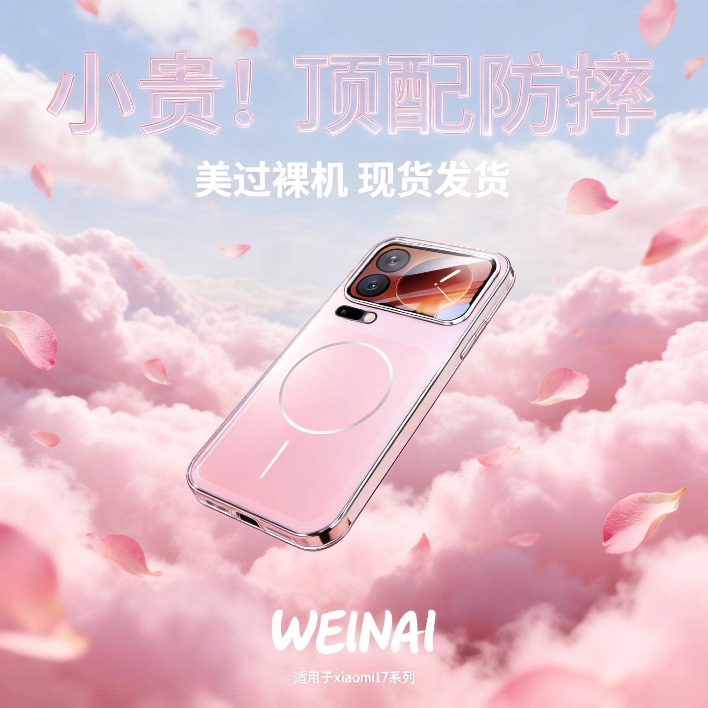 【不挡广角】适用小米17promax手机壳xiaomi17磨砂玻璃新款超薄散热保护套pro全包镜头防摔打游戏高级感外壳