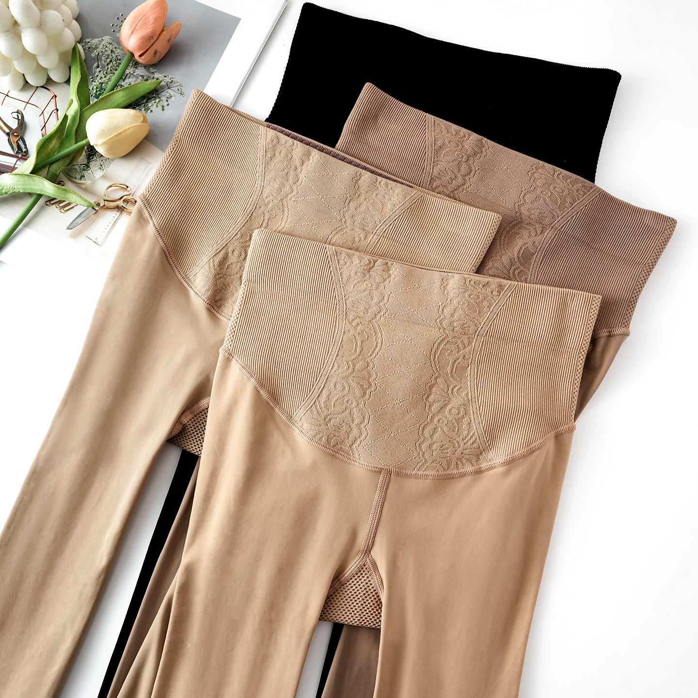 自然裸肤感高腰光腿神器打底裤