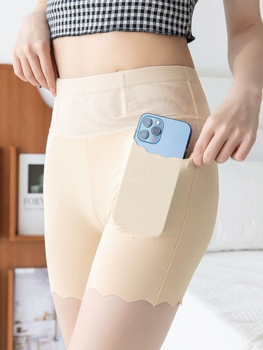 Шелковые безопасные штаны, нижнее белье, тонкое защитное белье, леггинсы