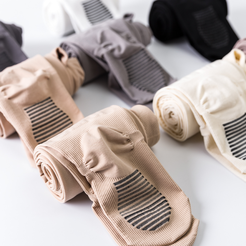 春秋高腰收腹提臀连裤袜微压力裤袜女奶白色肉色光腿袜显瘦打底裤