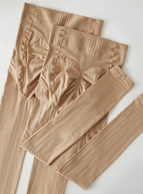 九分打底裤外穿光腿神器肤色连裤袜不连脚春秋薄款胖mm大码丝袜