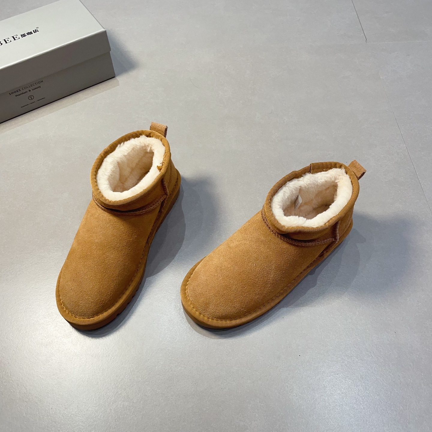 同冬雨同款冬季潮流百搭雪地靴