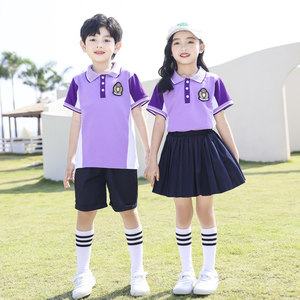 小学生校服春秋套装幼儿园班服