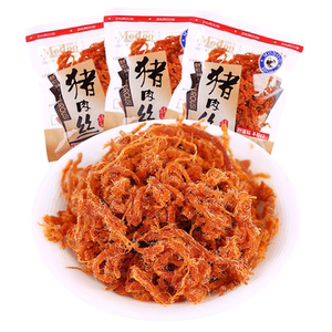 牧童营养特产小吃食品猪肉丝