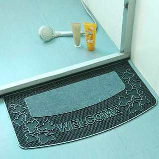 进门入户橡胶地垫欧式玄关门口地毯卫浴厨房防滑门垫蹭土塑料脚垫
