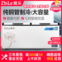 稚乐大冰柜商用大容量卧式单小冰箱