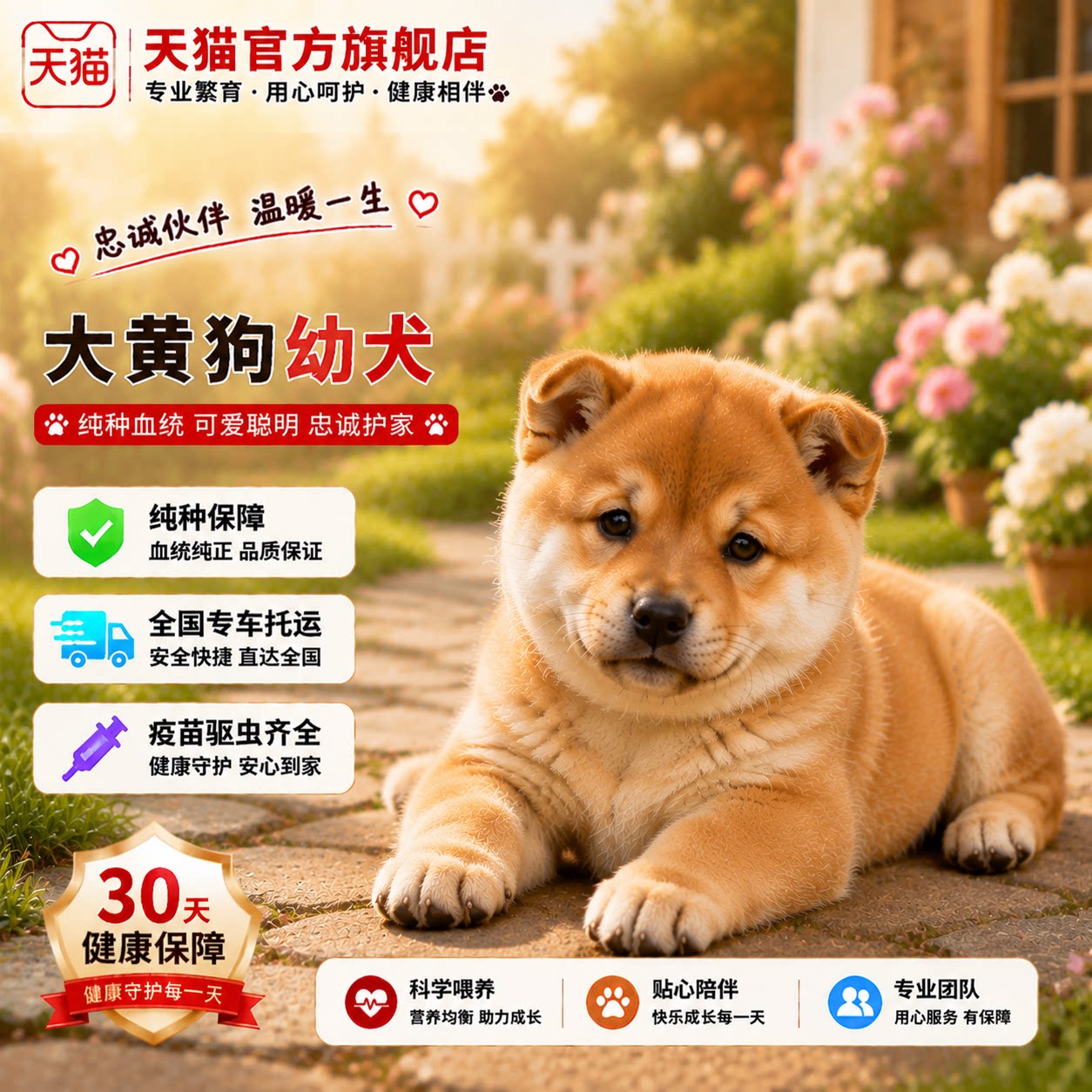 狗狗虎头猫耳农村活体狗家养狗
