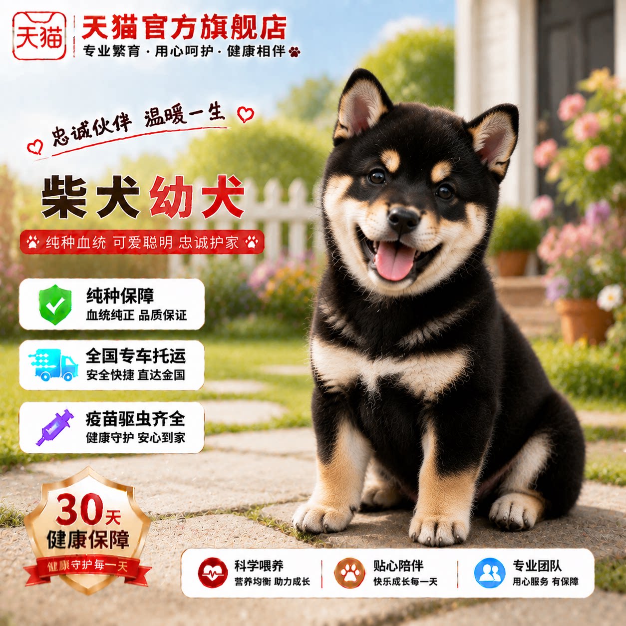 狗小可爱黑色狗超萌赤色单血统狗