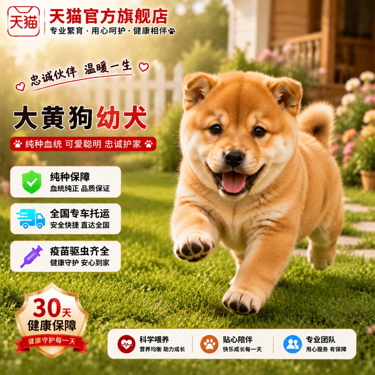大骨架家养看家狗宠物狗听话