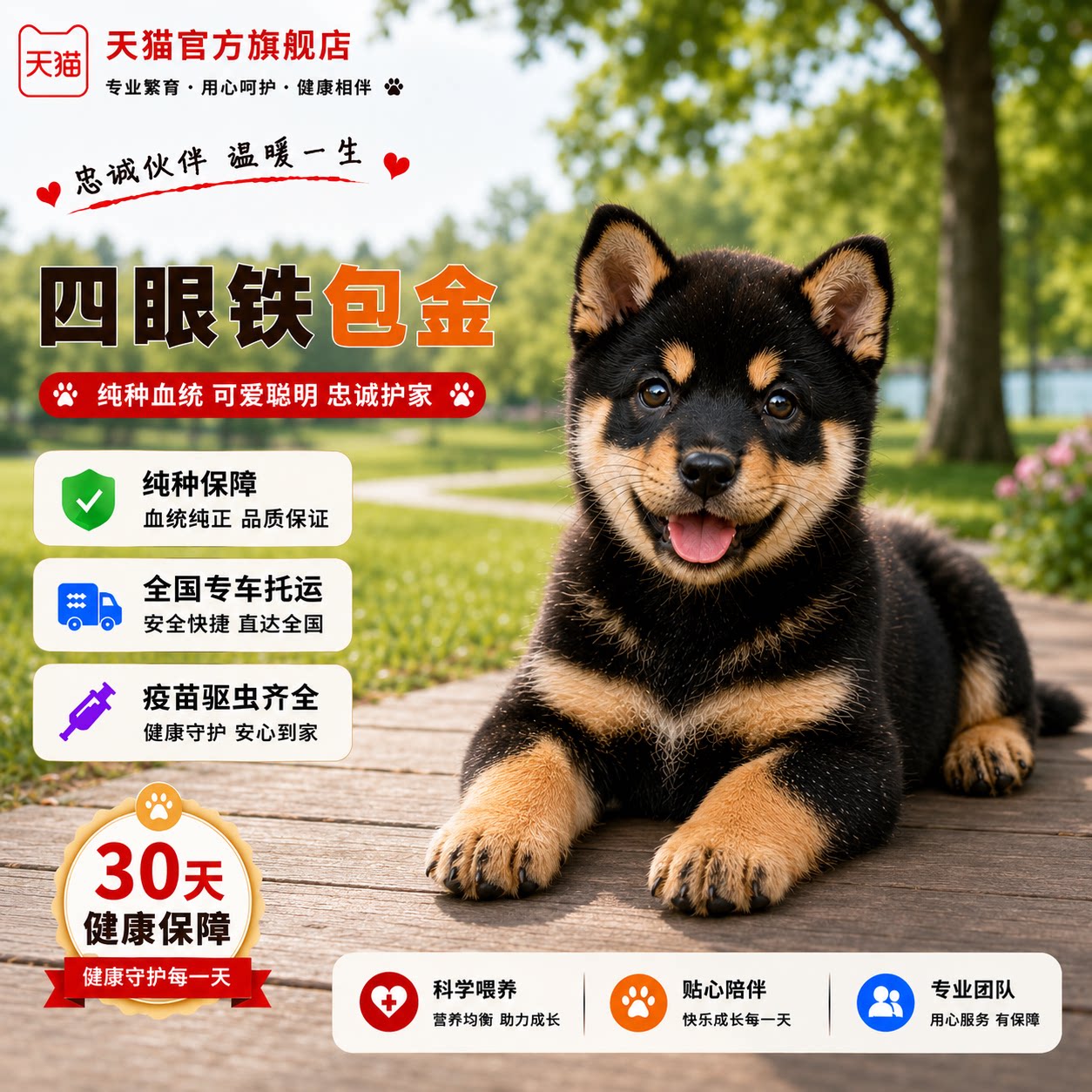 狗忠诚赶山犬狗可爱家养好看活泼