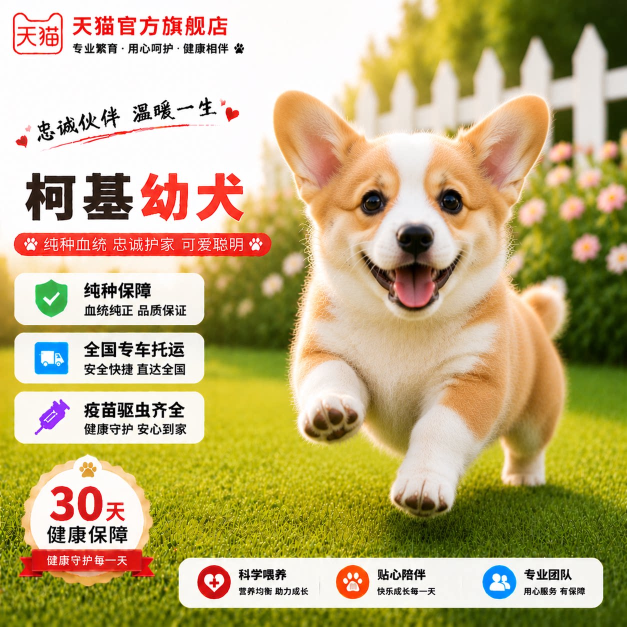 家养便宜可爱家庭黑白超萌活物