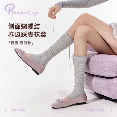踩脚袜套夏薄款腿套芭蕾风小腿袜