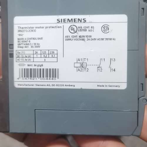 3RN2010-2CW30电机保护继电器打包一起议价