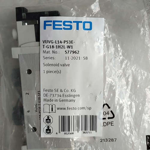FESTO电磁阀 费斯托 577962  VUVG-L14-议价