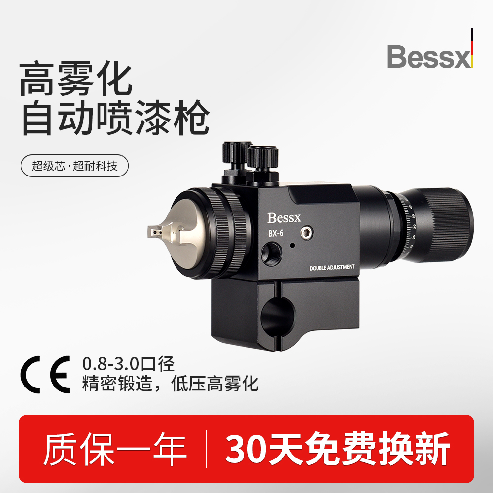 德国Bessx贝禧气动自动化喷漆喷枪低压可调高雾化流水线喷油漆机