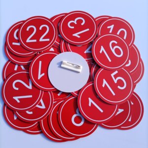 舞蹈考级比赛选手考试号码牌别针