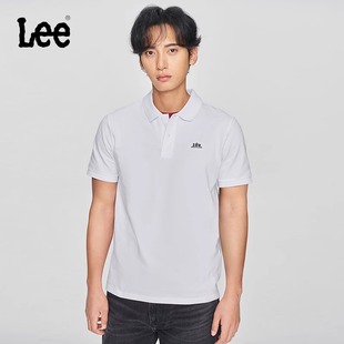 polo衫 Lee商场同款 翻领小刺绣Logo男短袖 25早春新品 休闲 标准版