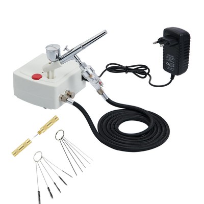 Nasedal Dual-Action Airbrush Compressor Kit Air Brush Paint