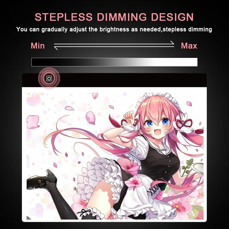 A3 SB LED Light Pad Artcraft Tracing Light Box Copy Board Di