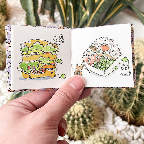 300g watercolor book, art student painting水彩本