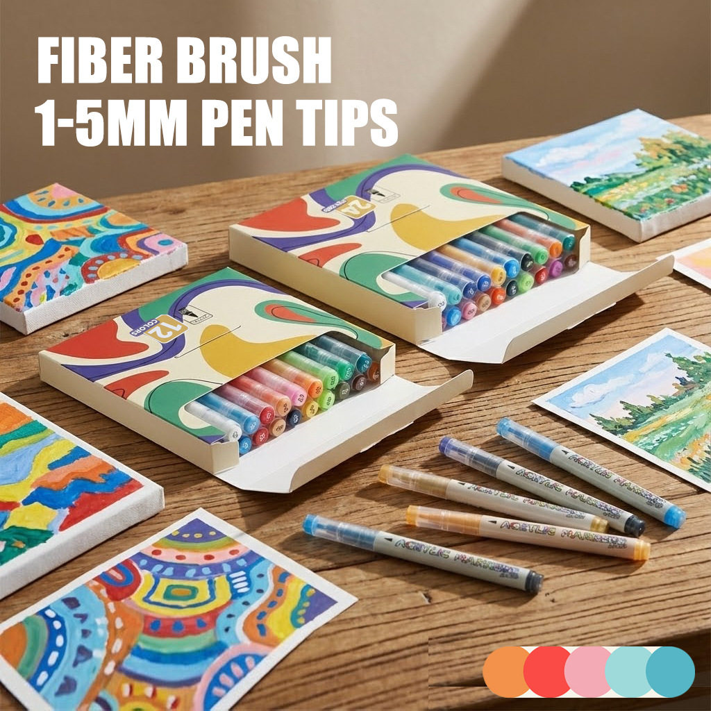 English marker 168 color opaque watercolor pen水彩笔颜料笔