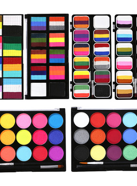 Children's body painting pigment tool set水溶性人体彩绘颜料