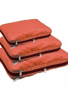 3PCS Compression Packing Cubes Travel Luggage Organiz bag