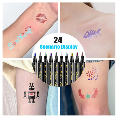 Body Painting Pen Party Makeup Graffiti Tattoo Pen人体彩绘笔