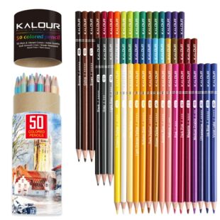 50 colored pencil sets for professional art pencils彩色铅笔