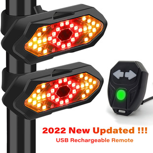 riding 32LED警示燈 signal Bicycle night light turn warning