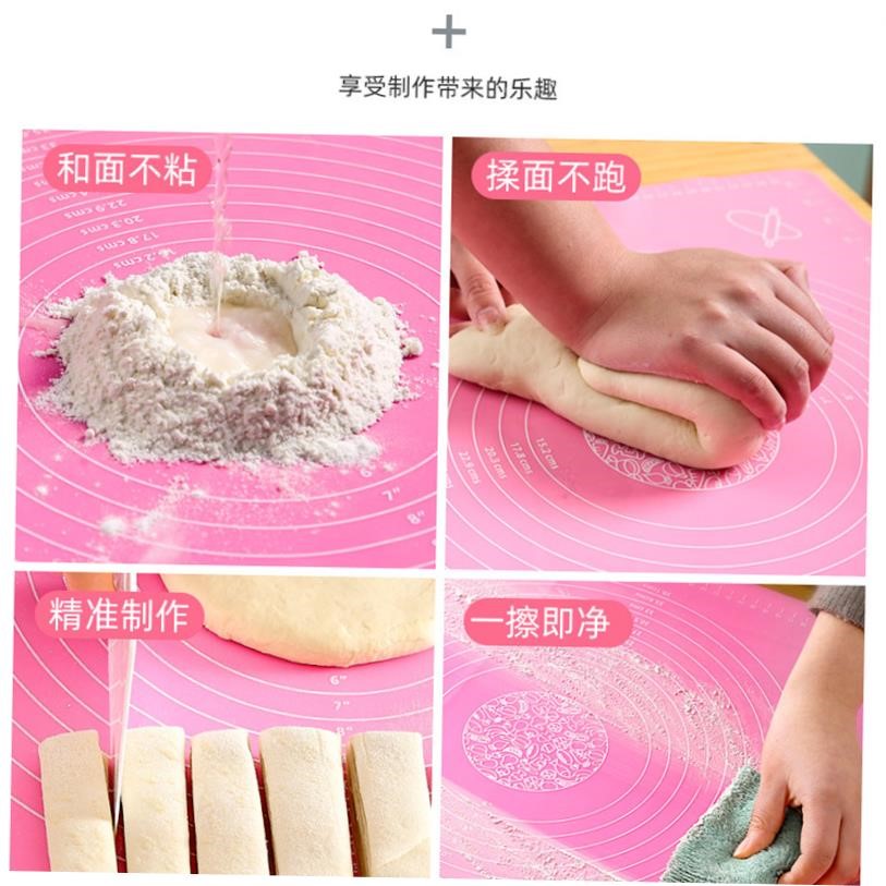 ickening kneading dough mat baking tool food grade silicon