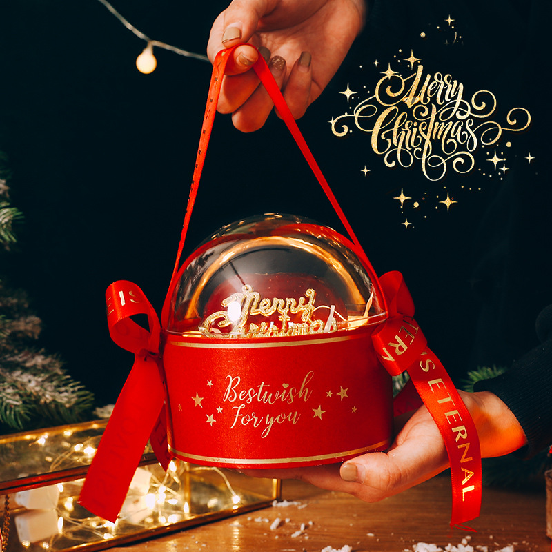 2025 ChristmasPackaging Box Creative Castle Box Candy Box