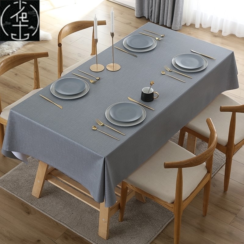 Nordic PVC tablecl watproof table cl table mat 桌布