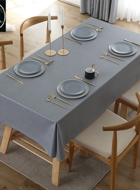 Nordic PVC tablecl watproof table cl table mat 桌布