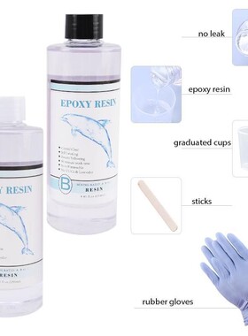 1:1 Clear Epoxy Resin Crystal Clear Art Resin Epoxy 2 Part