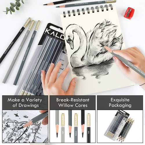 New Product: 6 Willow Carbon Pen Art Painting Supplies