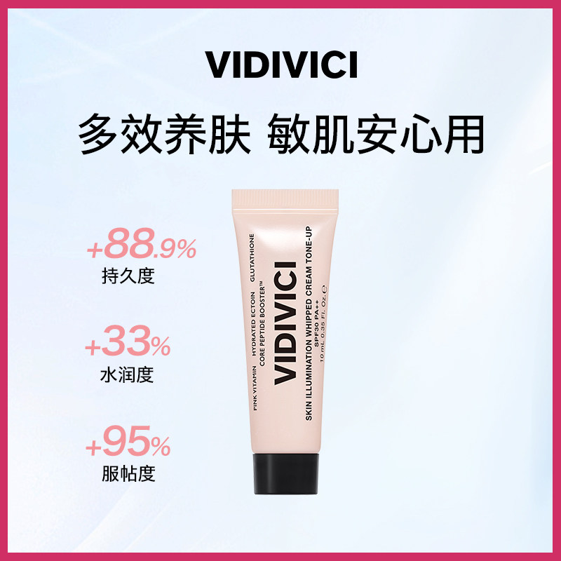 VidiVici女神系列隔离乳隔离霜妆前乳提亮肤色新升级 旅行装10ml