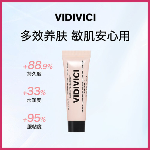 VidiVici女神系列隔离乳隔离霜妆前乳提亮肤色新升级 旅行装10ml