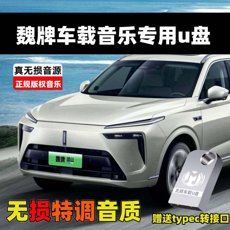 魏牌车载音乐u盘高山 蓝山 新摩卡PHEV 拿铁魏派听歌无损歌曲优盘
