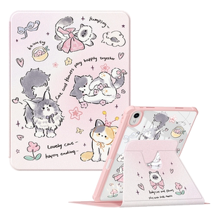 适用华为平板matepad11保护套亚克力matepadair保护壳11.5s荣耀平板X8Pro带笔槽10.4英寸matepadse全包猫咪